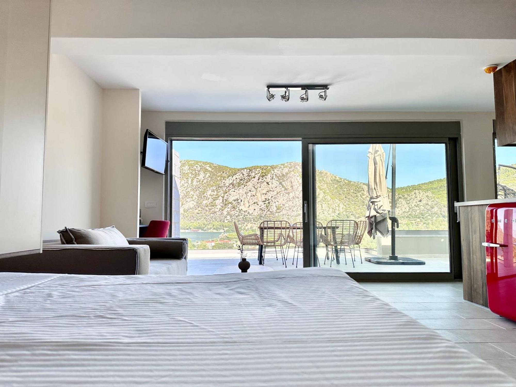 لوتراكي Topos Luxury Stay Heraion المظهر الخارجي الصورة