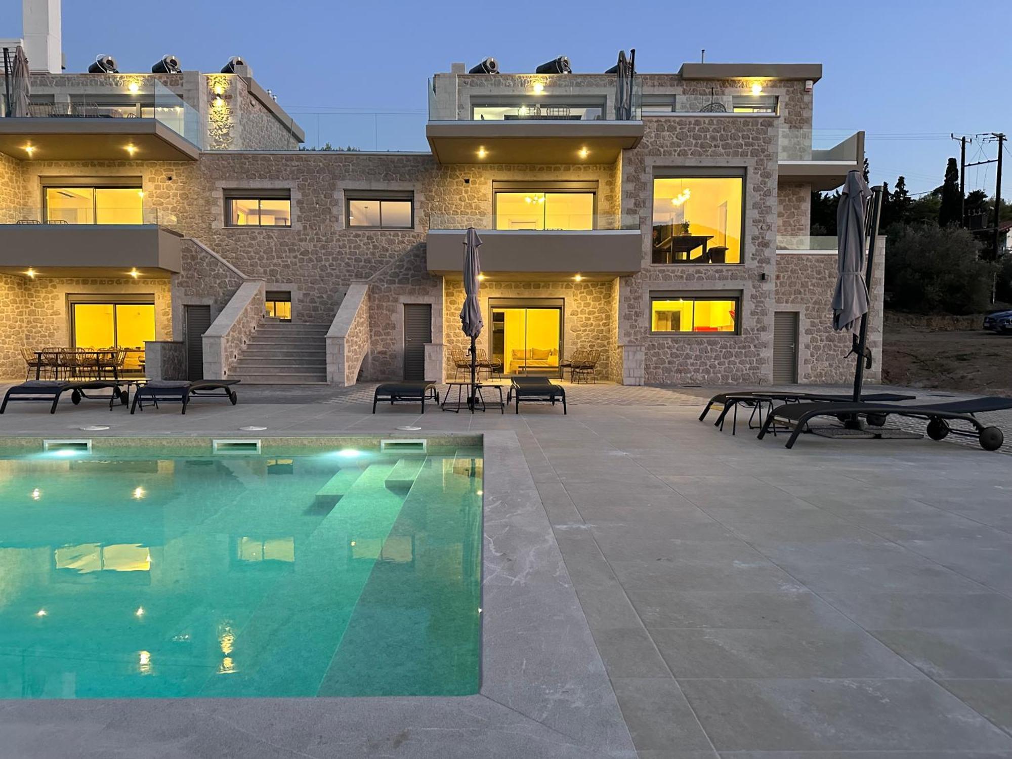 لوتراكي Topos Luxury Stay Heraion المظهر الخارجي الصورة